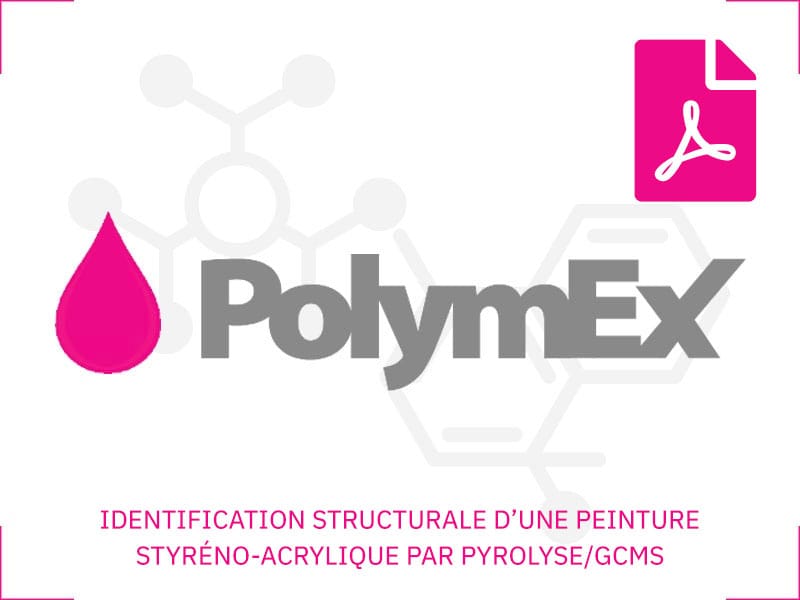 STRUCTURAL IDENTIFICATION OF STYRENO-ACRYLIC PAINT BY PYROLYSIS / GCMS